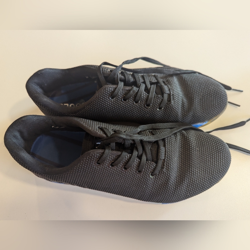 Nobull black lightning cross trainer fitness athletic sneakers men 10.5 women 12